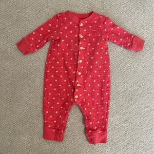 Baby GAP Pink Polka Dot One Piece, size 3-6 months
